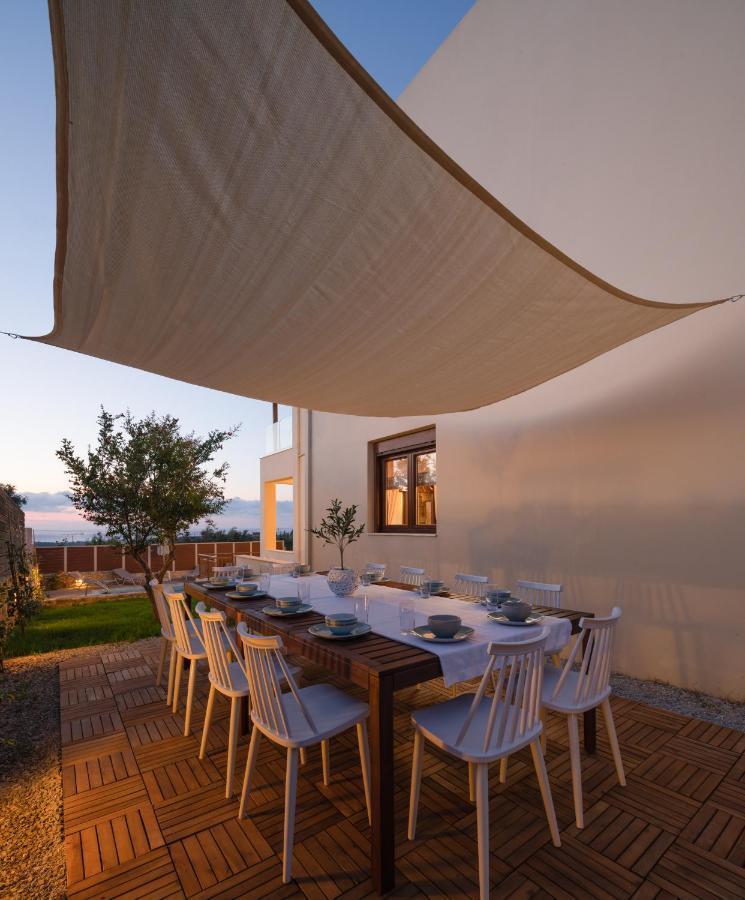 Family Villa Rousa In Rethymno With Pool, Bbq And Kids Area Loutra  ภายนอก รูปภาพ